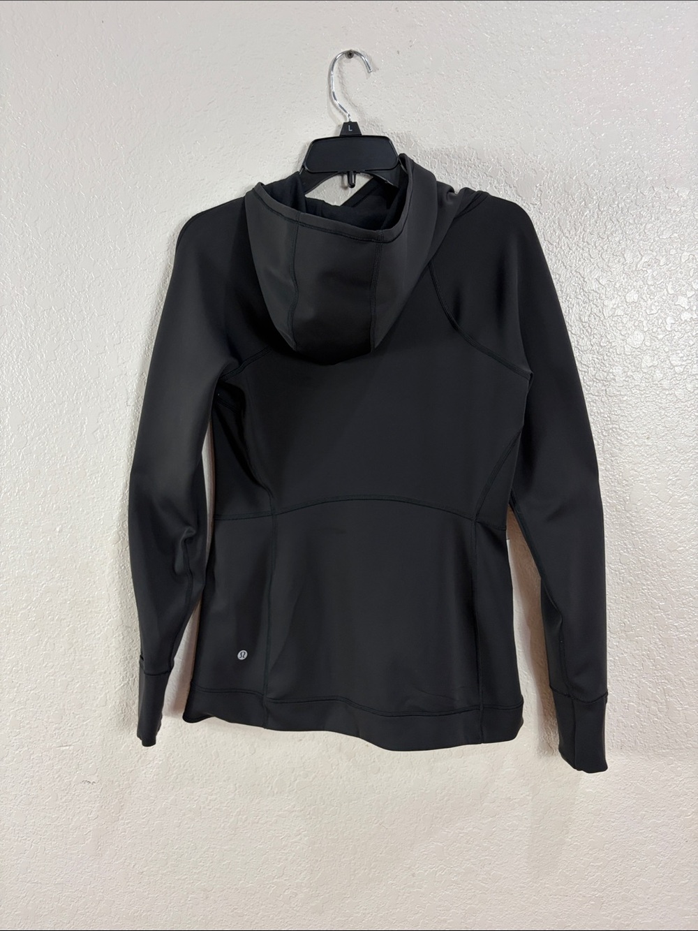 Lululemon,Size 8,Black Hooded Asymmetrical Zip Women's Jacket - Picture 9 of 17